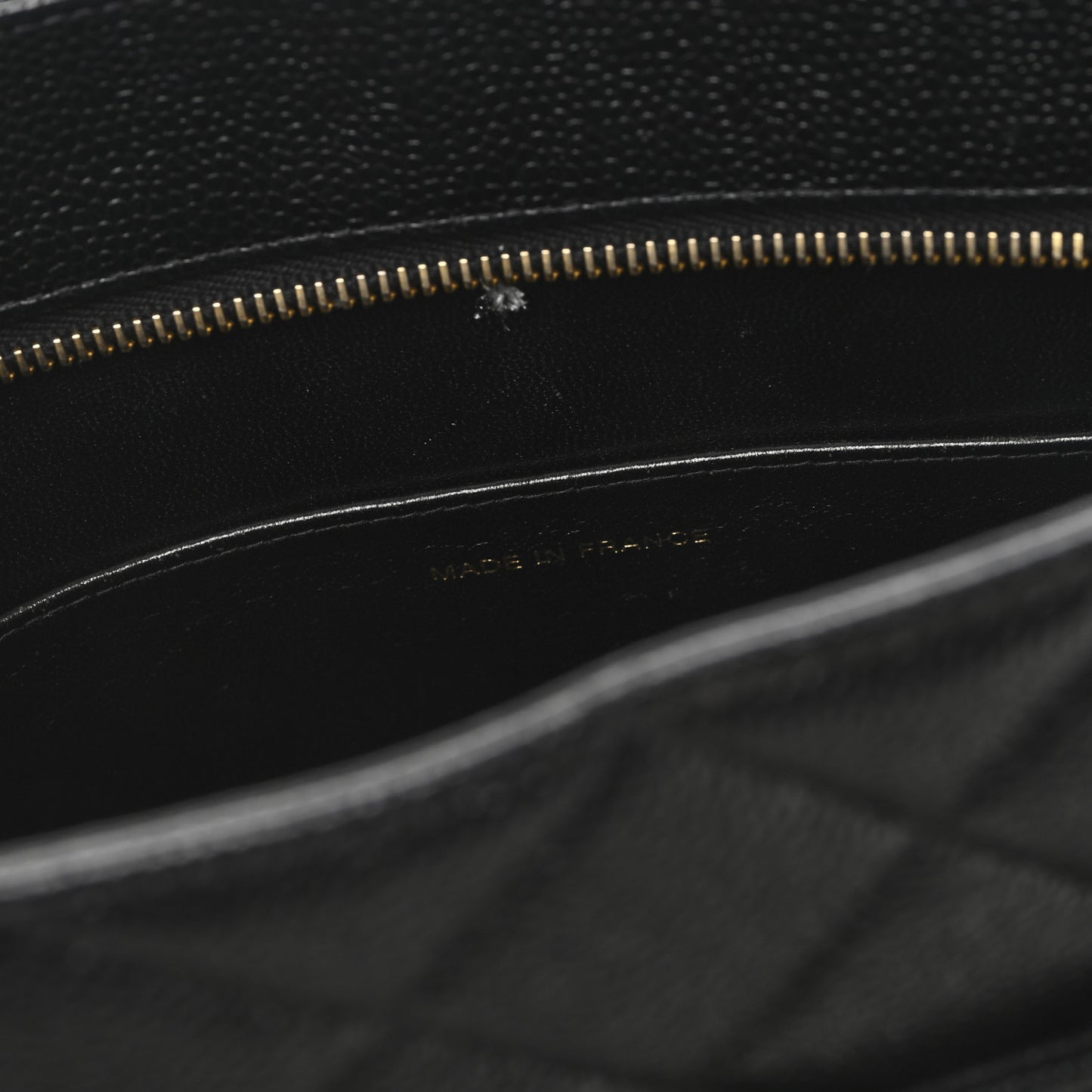 Caviar Quilted Medallion Tote Black