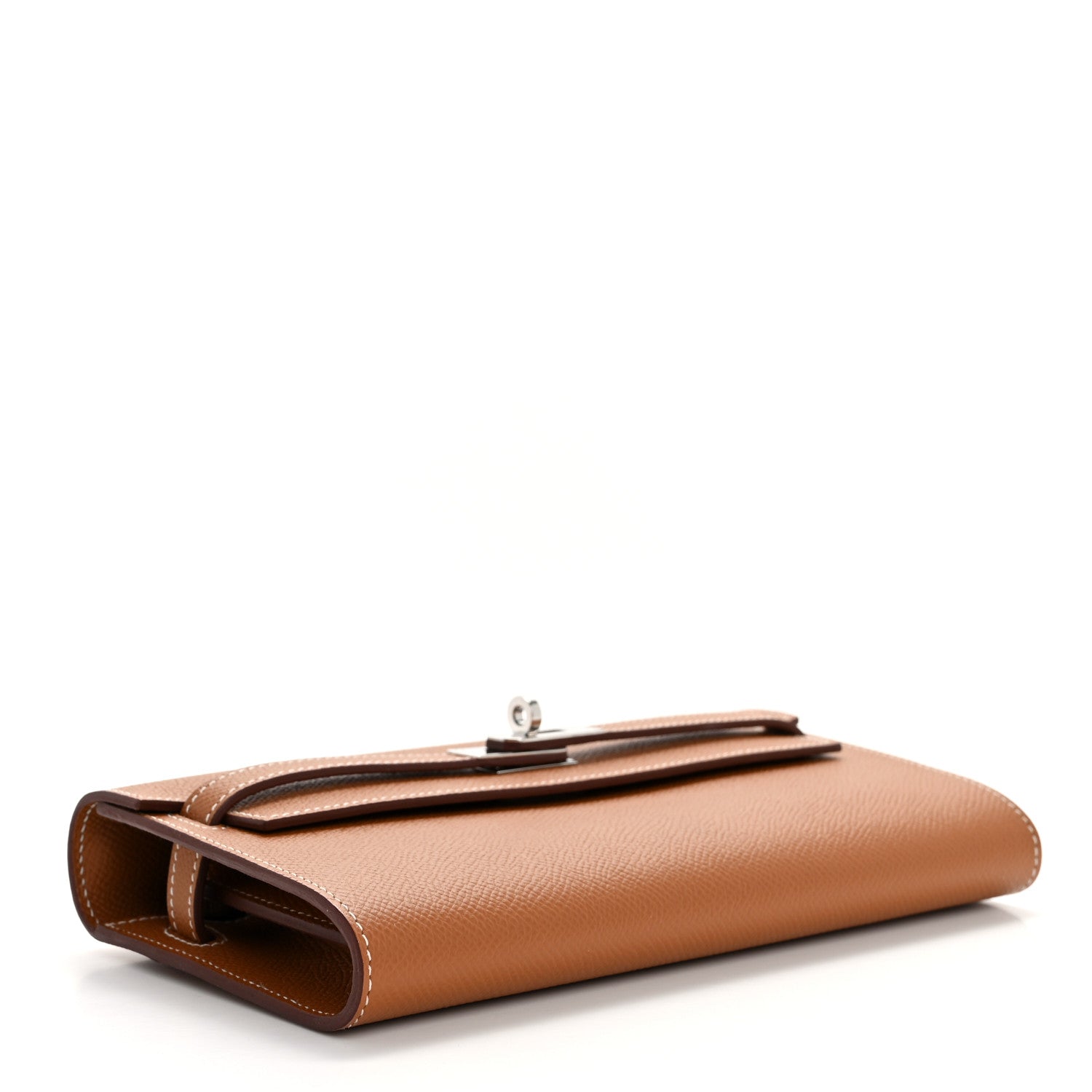 Hermes Epsom Kelly Wallet To Go Gold 4 of 10