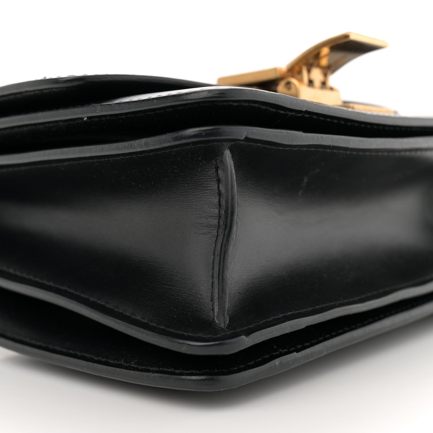 Celine Box Calfskin Small Classic Box Flap Bag Black 1663606