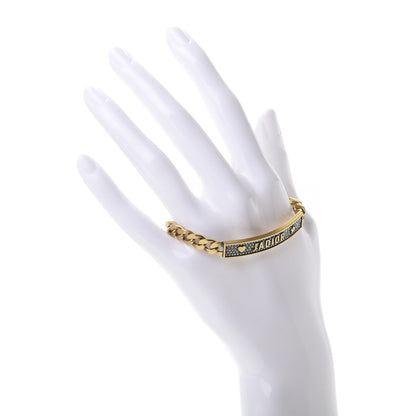 Christian Dior Metal J'Adior Star Chain Bracelet Aged Gold 2 of 5