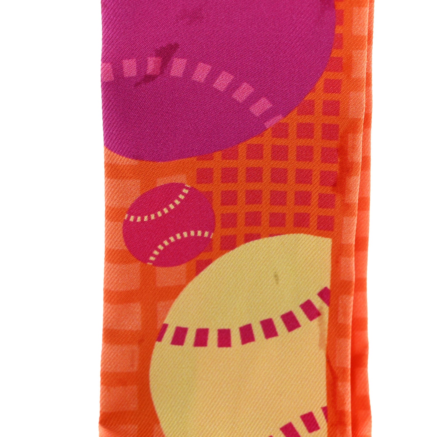 Hermes Silk Balles de Tennis Twilly 5 of 8