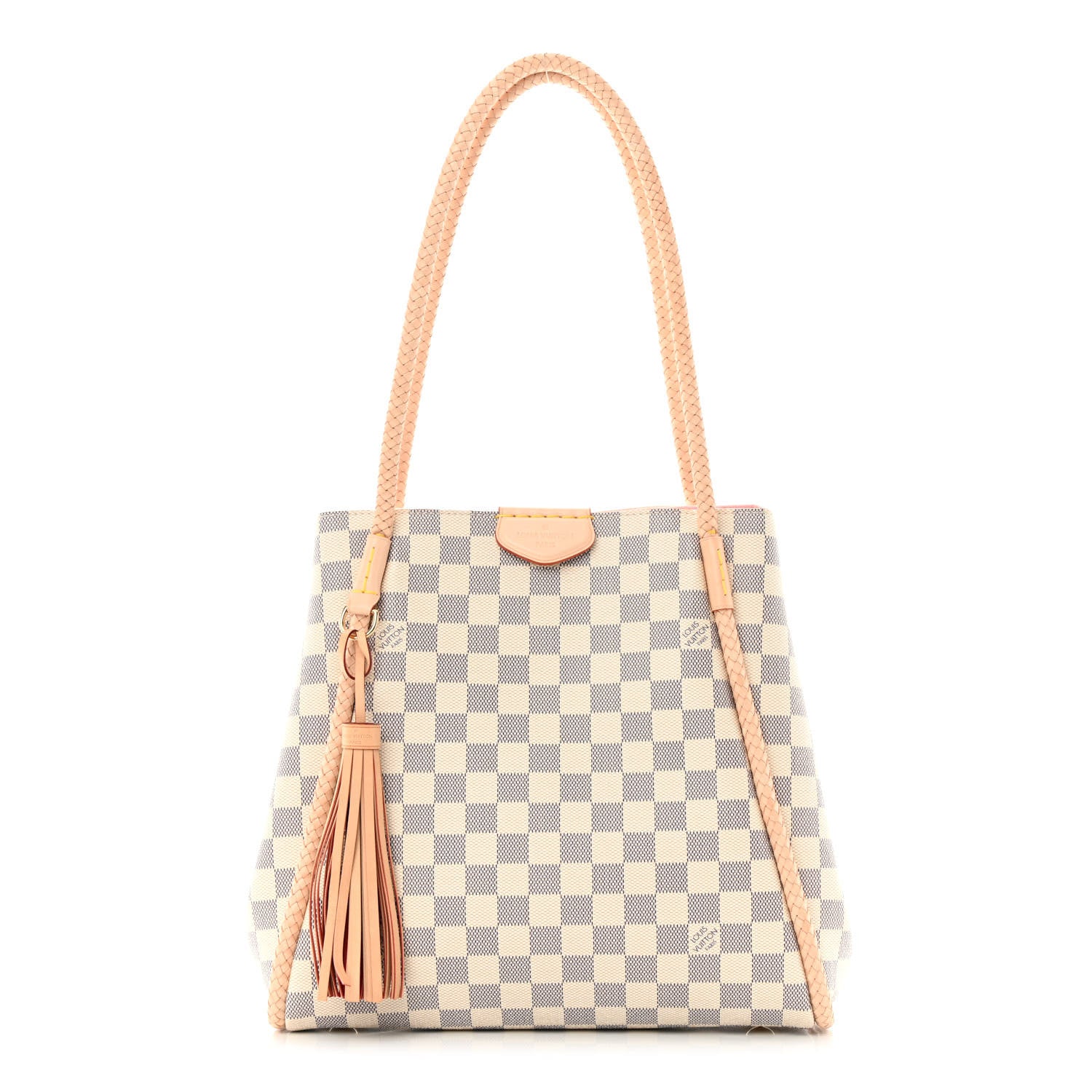 Louis Vuitton Damier Azur Propriano Rose Ballerine 1 of 11
