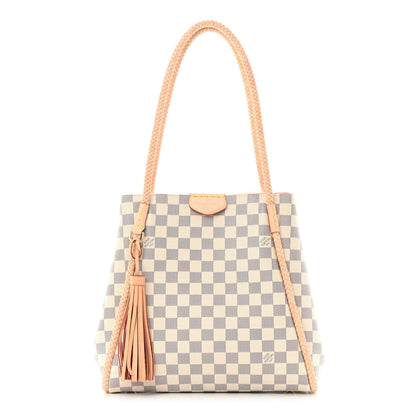 Louis Vuitton Damier Azur Propriano Rose Ballerine 1 of 11