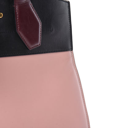 Louis Vuitton Calfskin City Steamer MM Magnolia Black 28 of 32