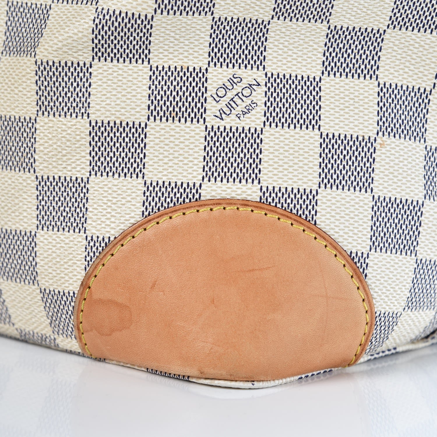 Louis Vuitton Damier Azur Hampstead MM 15 of 19