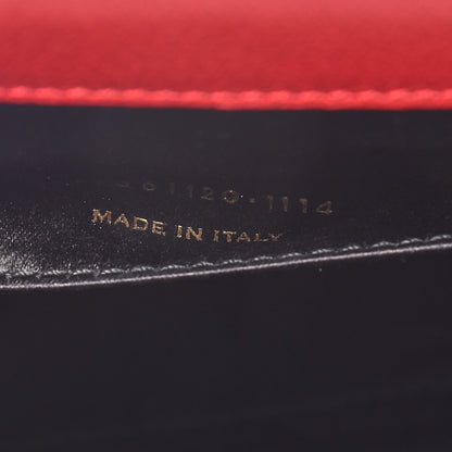 Saint Laurent Calfskin Monogram Large Belle De Jour Clutch Red 7 of 9