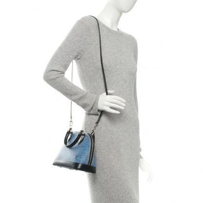 Louis Vuitton Epi Alma BB Denim Light 2 of 6