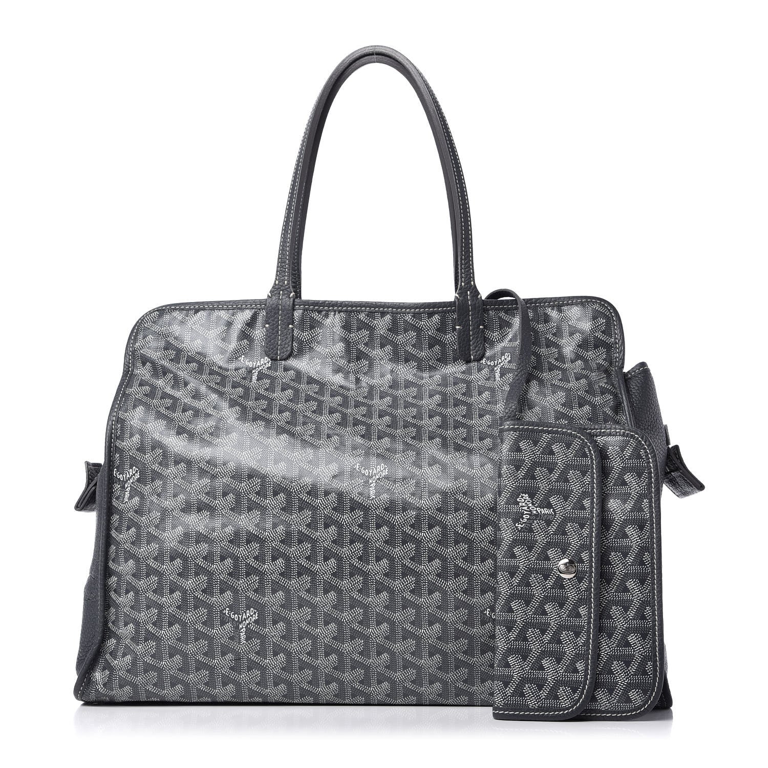Goyard Goyardine Sac Hardy Pet Carrier PM Grey 1 of 9