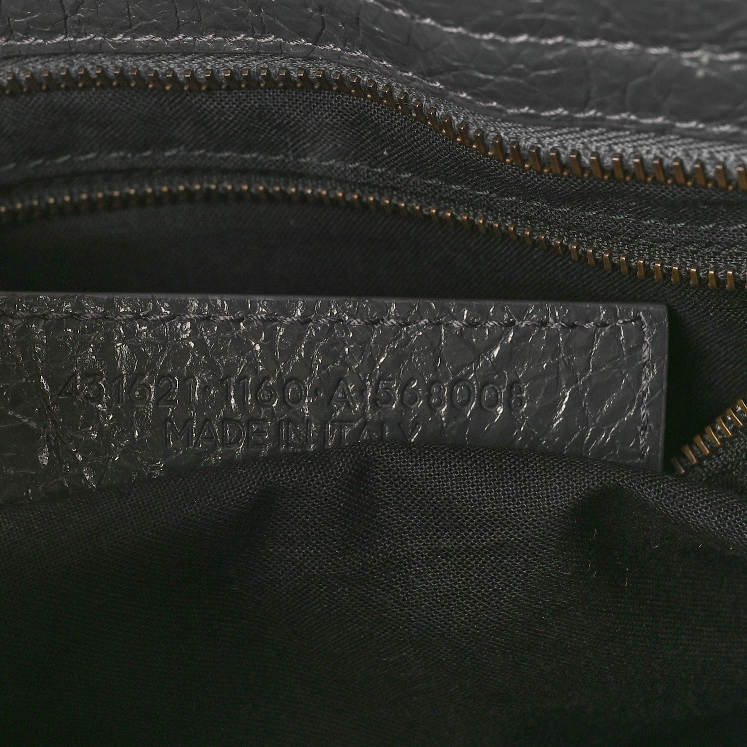 Balenciaga Agneau Classic Hardware S City Gris Fossile 7 of 9