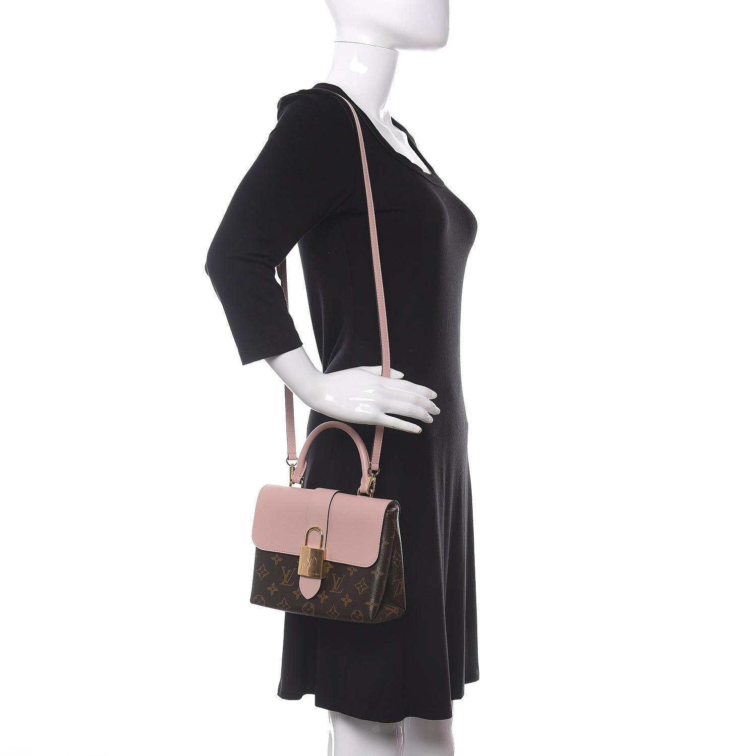 Louis Vuitton Monogram Locky BB Rose Poudre 2 of 11