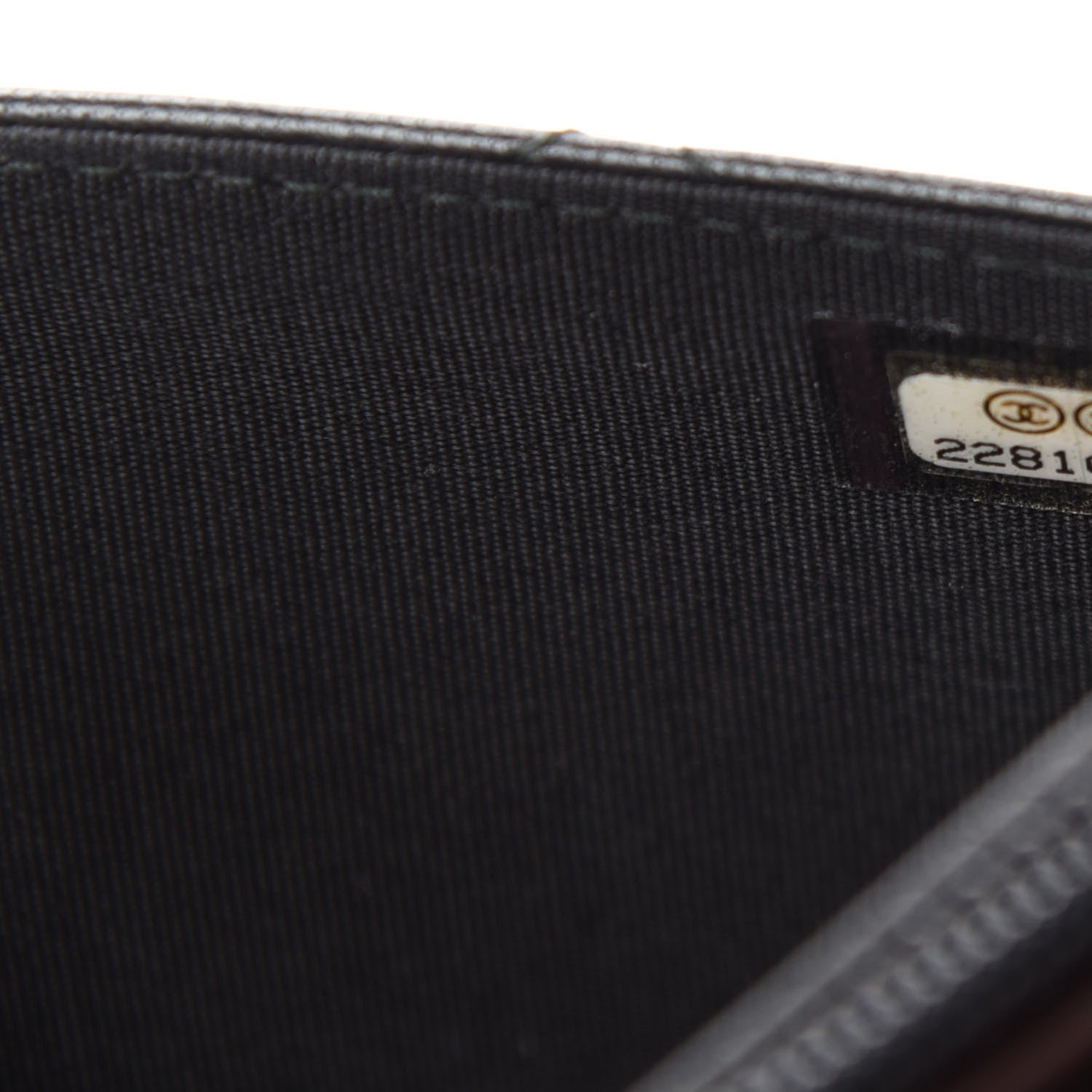 Chanel Lambskin Quilted Trendy CC Wallet On Chain WOC Black 12 of 13
