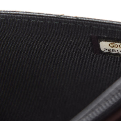 Chanel Lambskin Quilted Trendy CC Wallet On Chain WOC Black 12 of 13