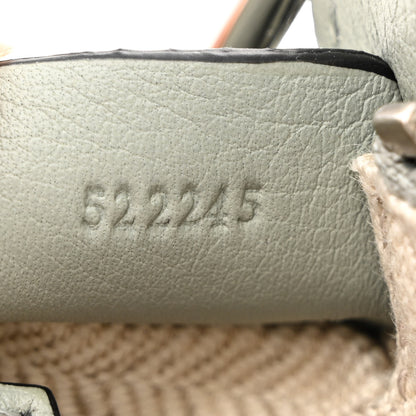 Loewe Calfskin Mini Puzzle Bag Ash Grey Light Celadon 7 of 10