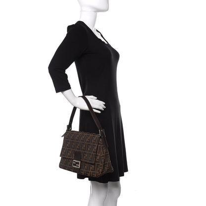 Fendi Zucca Mama Baguette Tobacco 2 of 9