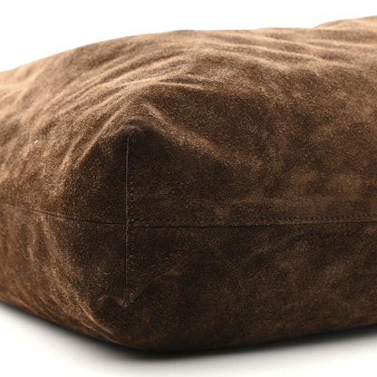 The Row Suede Bindle Bag Espresso 7 of 8