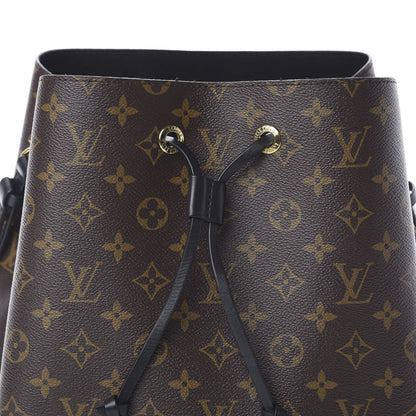 Louis Vuitton Monogram Neonoe MM Black 7 of 7