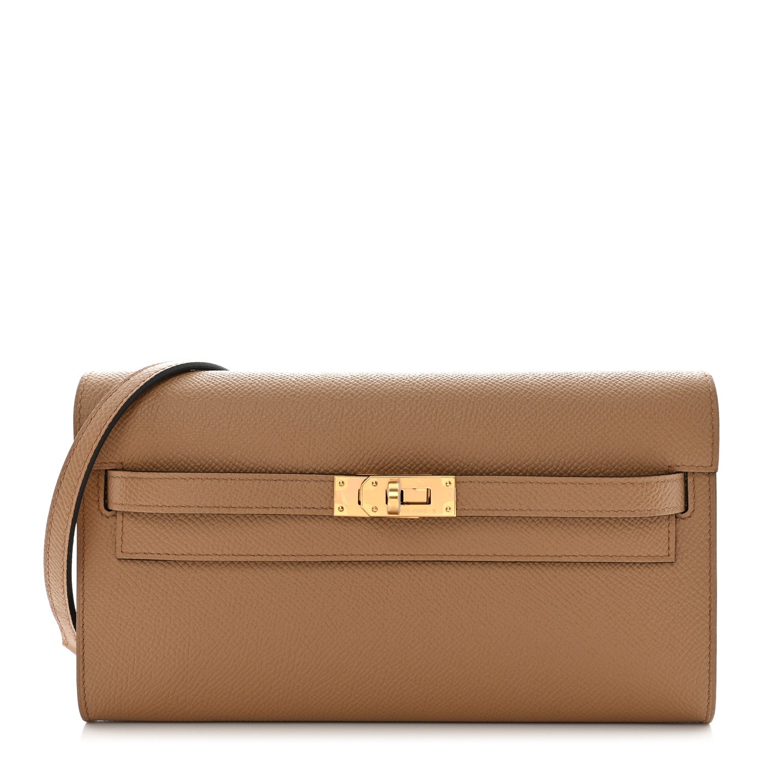 Hermes Epsom Verso Kelly Wallet To Go Chai Mauve Sylvestre 1 of 12