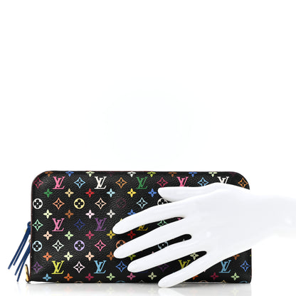 Louis Vuitton Monogram Multicolor Insolite Wallet Black Bleuet 2 of 9