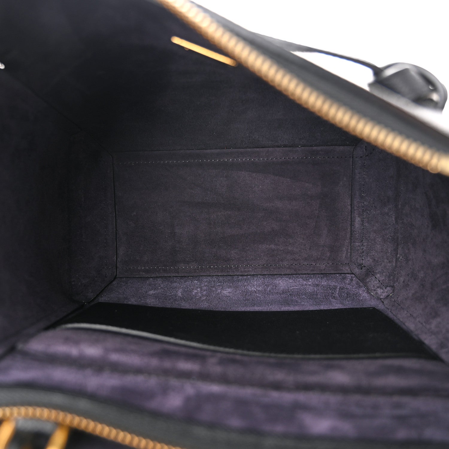 Celine Grained Calfskin Micro Belt Bag Black 5 of 11