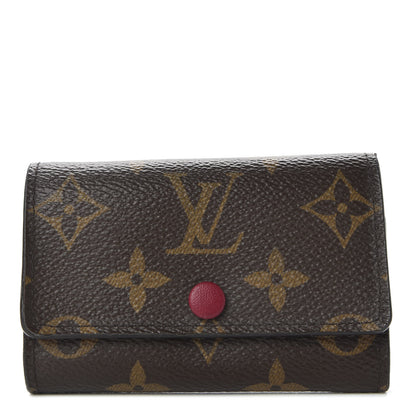 Louis Vuitton Monogram 6 Key Multicles Holder Fuchsia 1 of 8