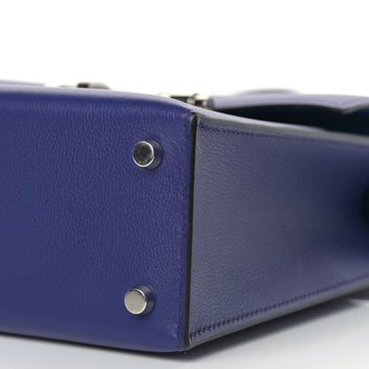 Hermes Allegretto Epsom Sombrero II Verrou 21 Bleu Encre Bleu Obscur Bleu Zellige Jaune Ambre 8 of 12