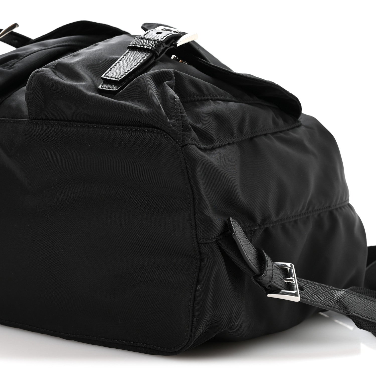 Prada Re-Nylon Saffiano Medium Backpack Black 12 of 12