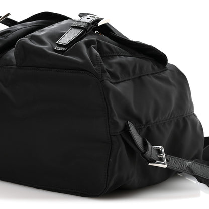 Prada Re-Nylon Saffiano Medium Backpack Black 12 of 12