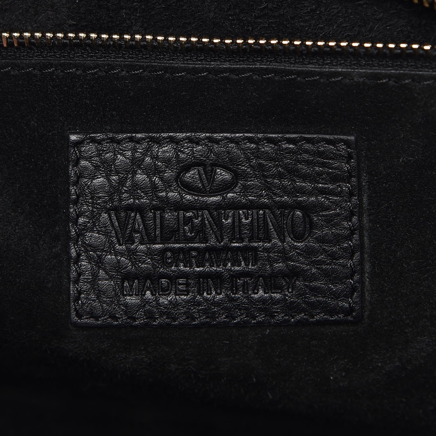 Valentino Garavani Grained Calfskin Rockstud Top Handle Flap Shoulder Bag Black 7 of 10