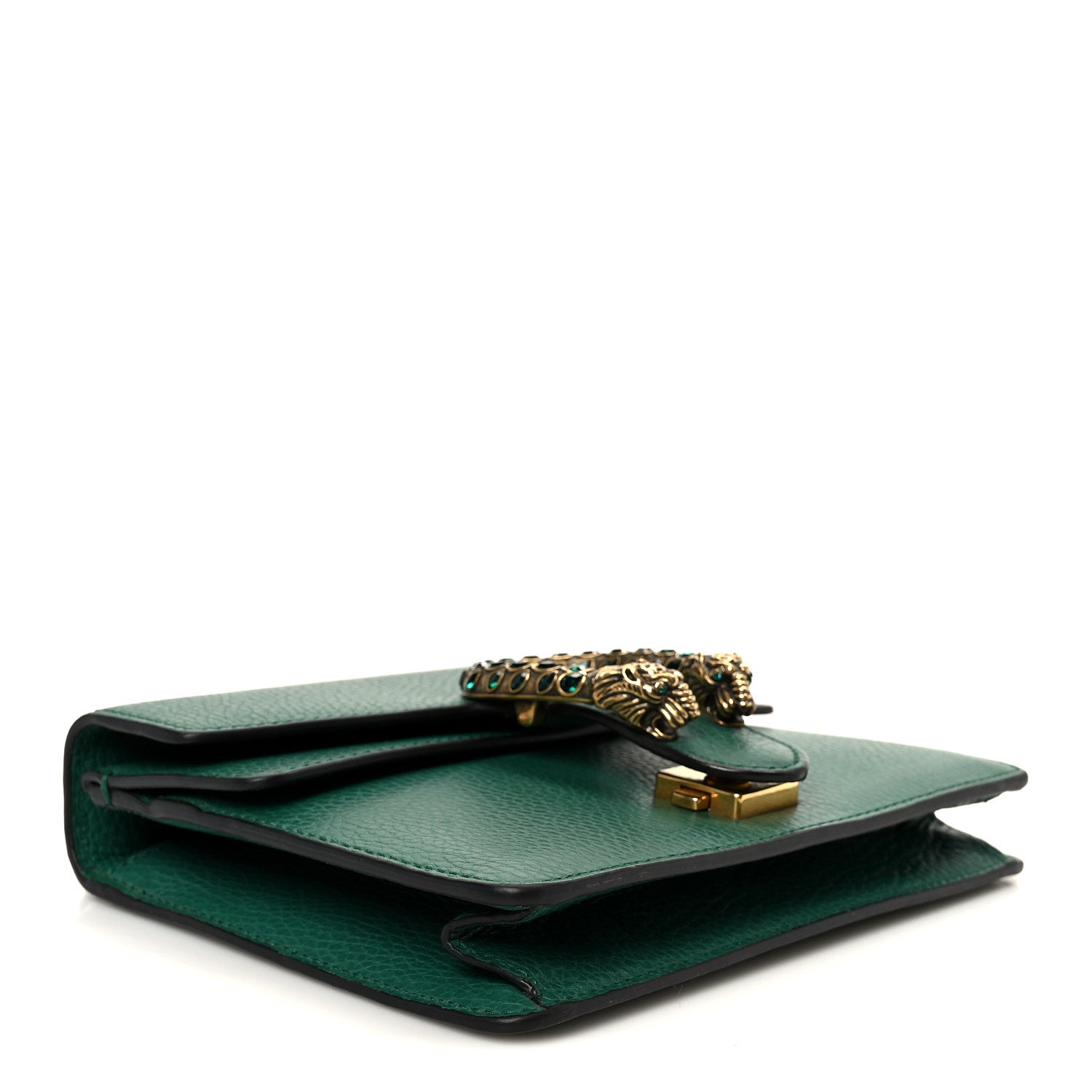 Gucci Calfskin Mini Dionysus Shoulder Bag Emerald 3 of 11