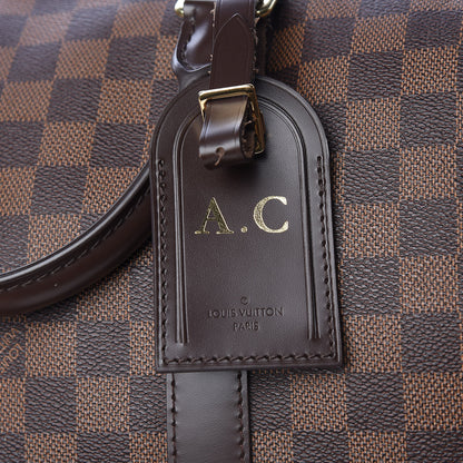 Louis Vuitton Damier Ebene Keepall Bandouliere 55 8 of 16