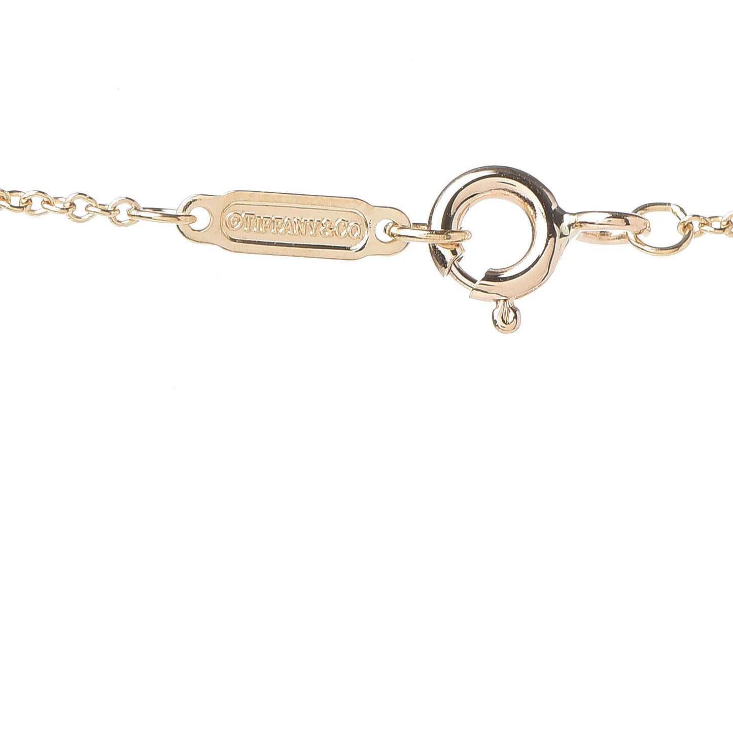 18K Yellow Gold 1837 Interlocking Circles Pendant Necklace