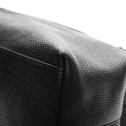 Gucci Pebbled Calfskin Medium Soho Chain Shoulder Bag Black 9 of 11