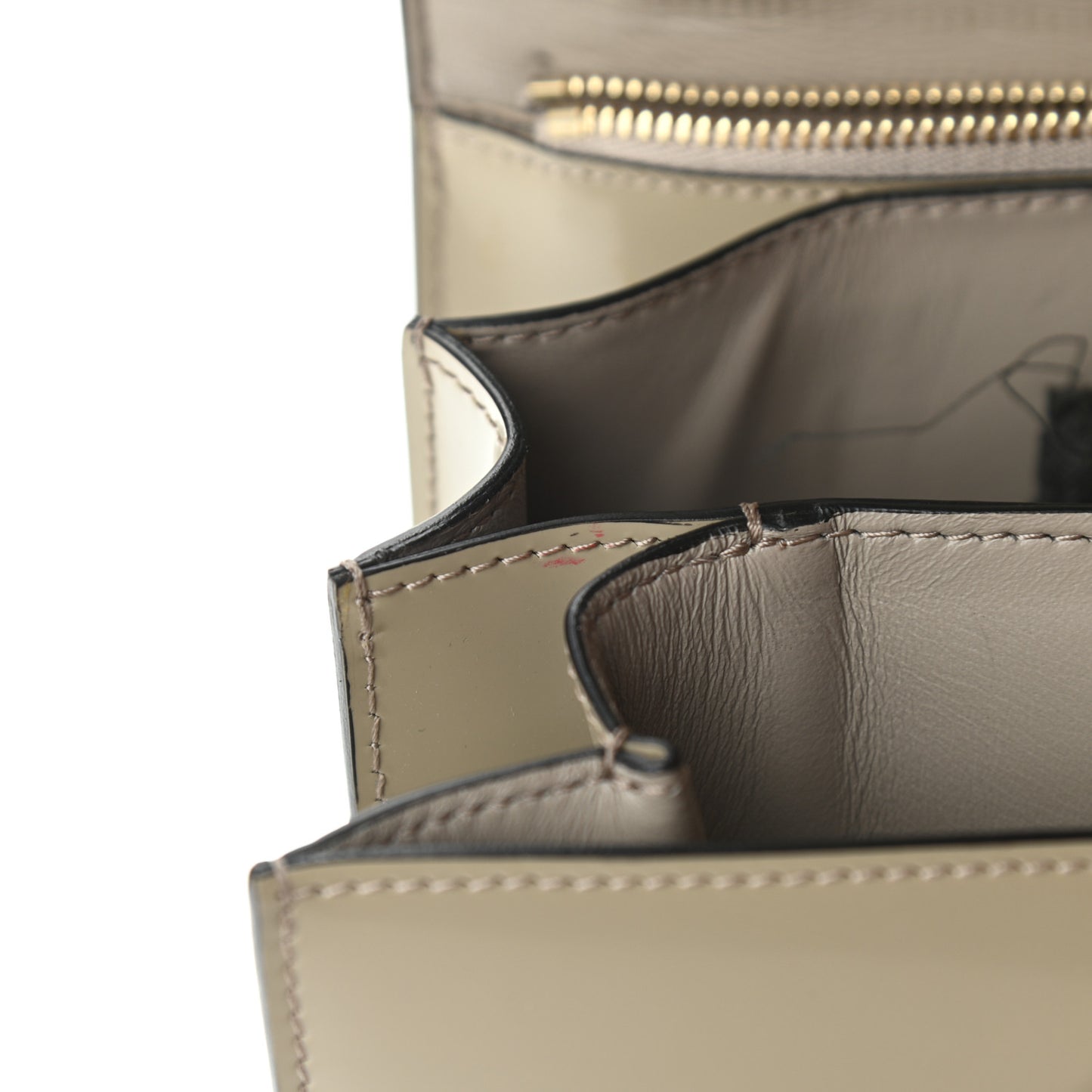 Spazzolato Calfskin Medium Classic Box Flap Bag Quartz