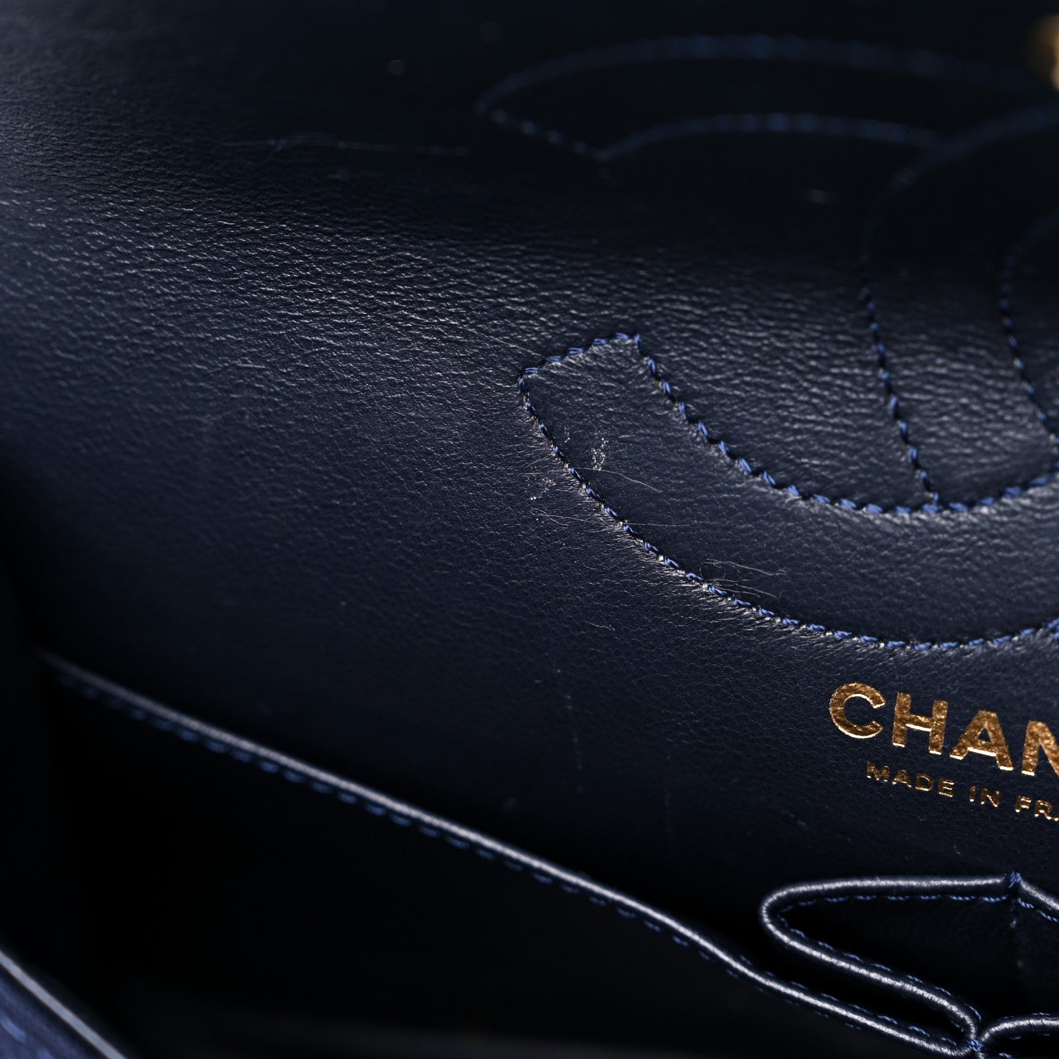 Chanel Jersey Quilted 2.55 Reissue 226 Flap Navy 14 of 14