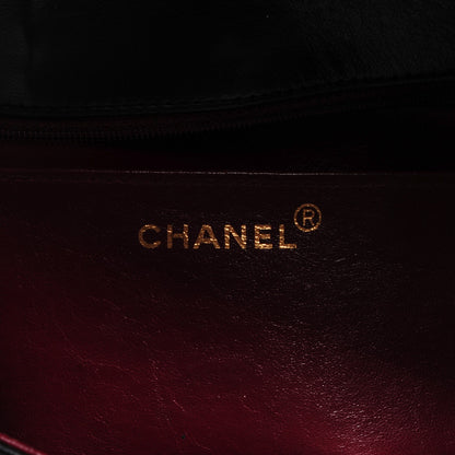 Chanel Lambskin Quilted Medium Single Flap Black 8 of 10