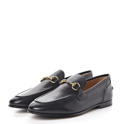 Gucci Calfskin Womens Jordaan Loafers 35 Black 3 of 8