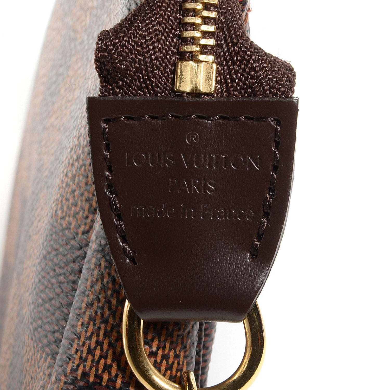 Louis Vuitton Damier Ebene Mini Pochette Accessories 8 of 8