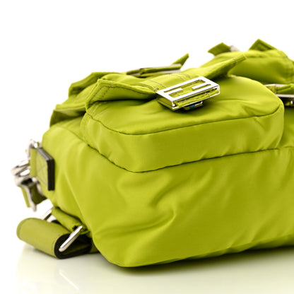 Fendi Econyl Cuoio Romano Multipocket Baguette Wasabi 8 of 10