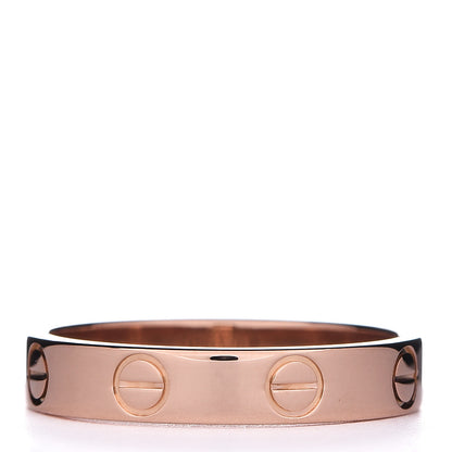 Cartier 18K Pink Gold 3.5mm LOVE Wedding Band Ring 52 6 3 of 5