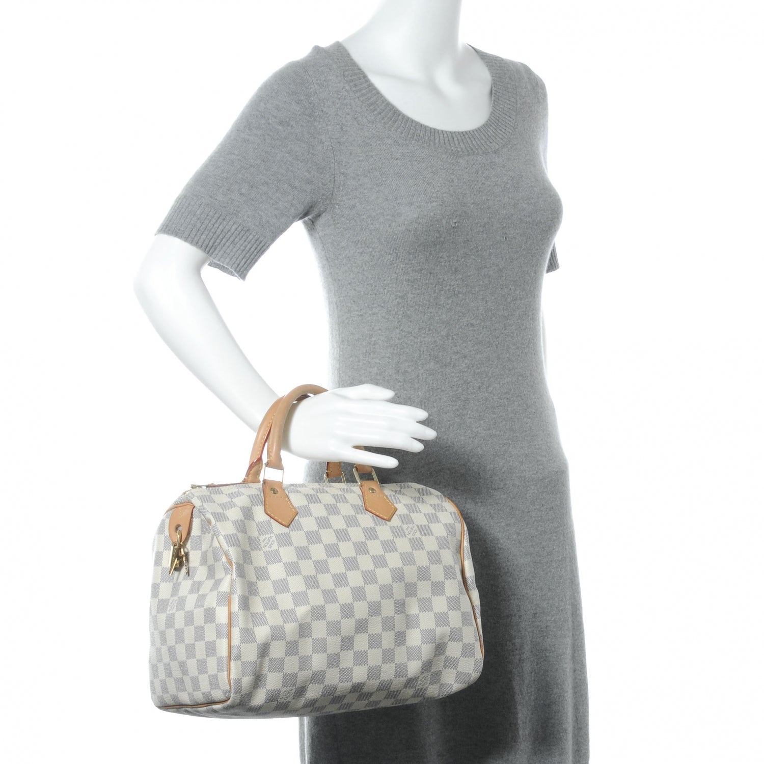 Louis Vuitton Damier Azur Speedy 30 2 of 8