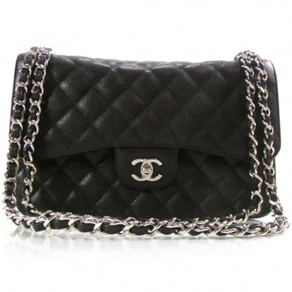 Chanel Caviar Jumbo Flap Black 1 of 12