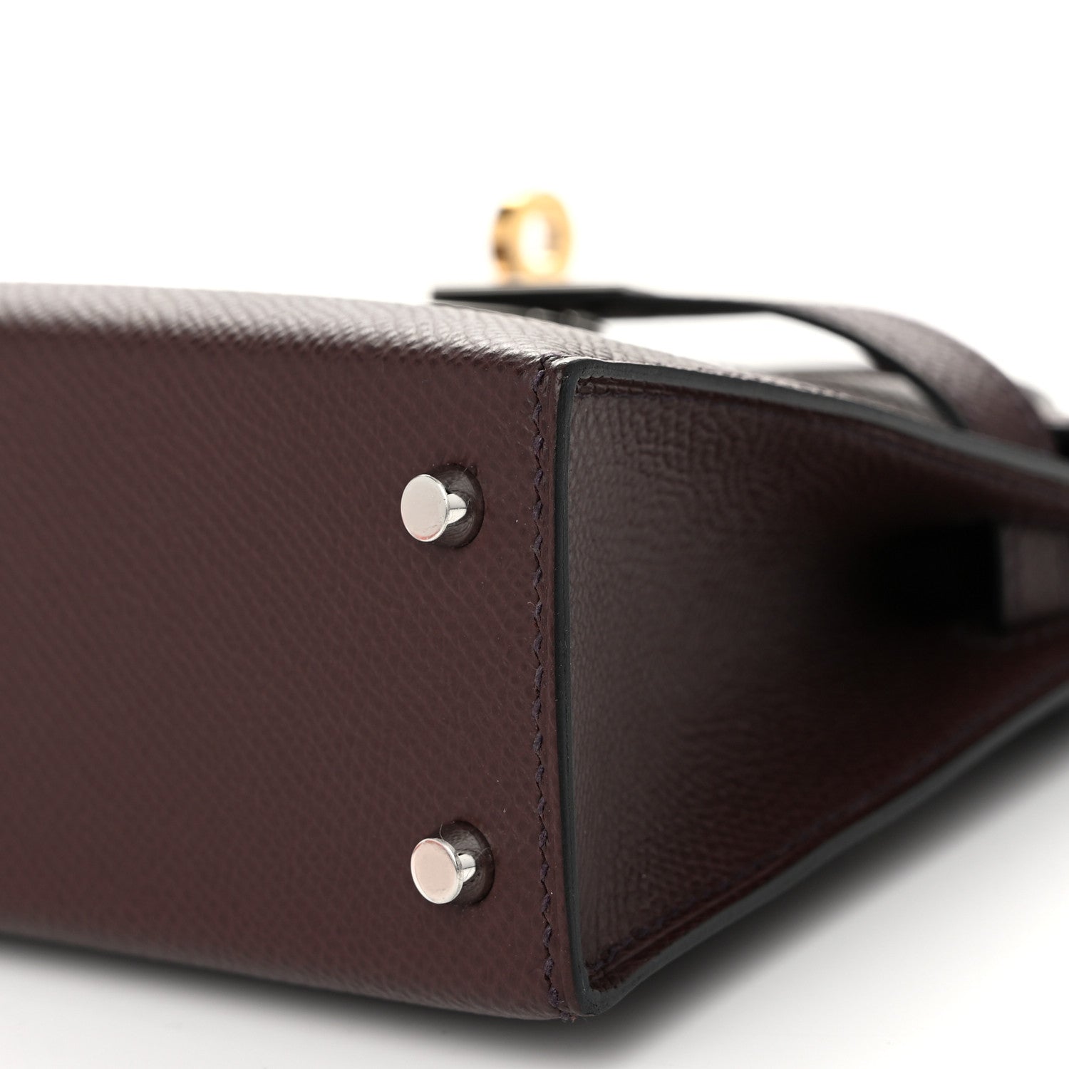 Hermes Epsom Mini Kelly Sellier 20 Rouge Sellier 10 of 13
