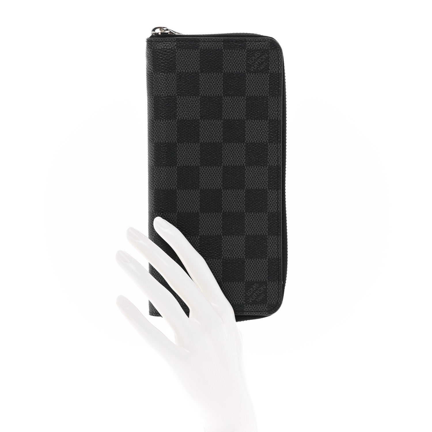 Louis Vuitton Damier Graphite Zippy Vertical Wallet 2 of 6