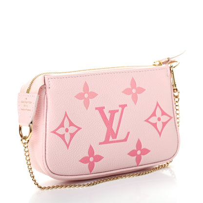 Louis Vuitton Empreinte Monogram Giant By The Pool Mini Pochette Accessories Bouton De Rose 2 of 4