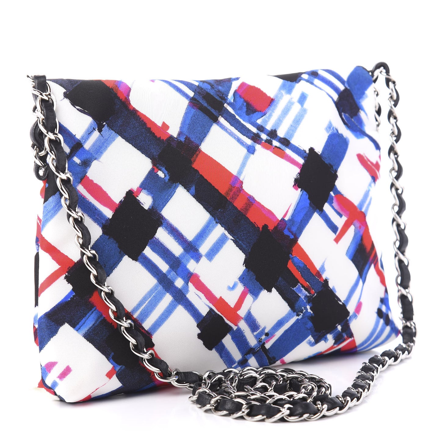 Canvas Printed Airline Crossbody Bag Multicolor