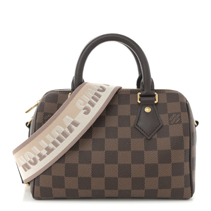 Louis Vuitton Damier Ebene Speedy Bandouliere 20 1 of 10