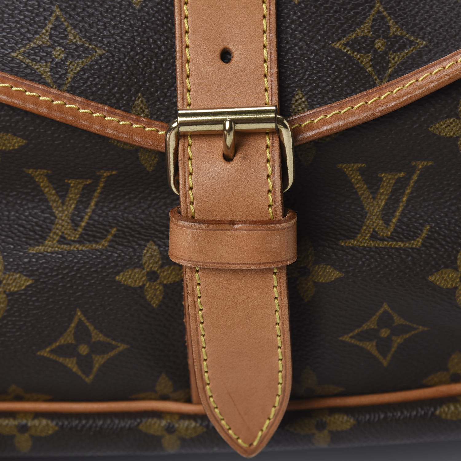 Louis Vuitton Monogram Saumur 35 11 of 15