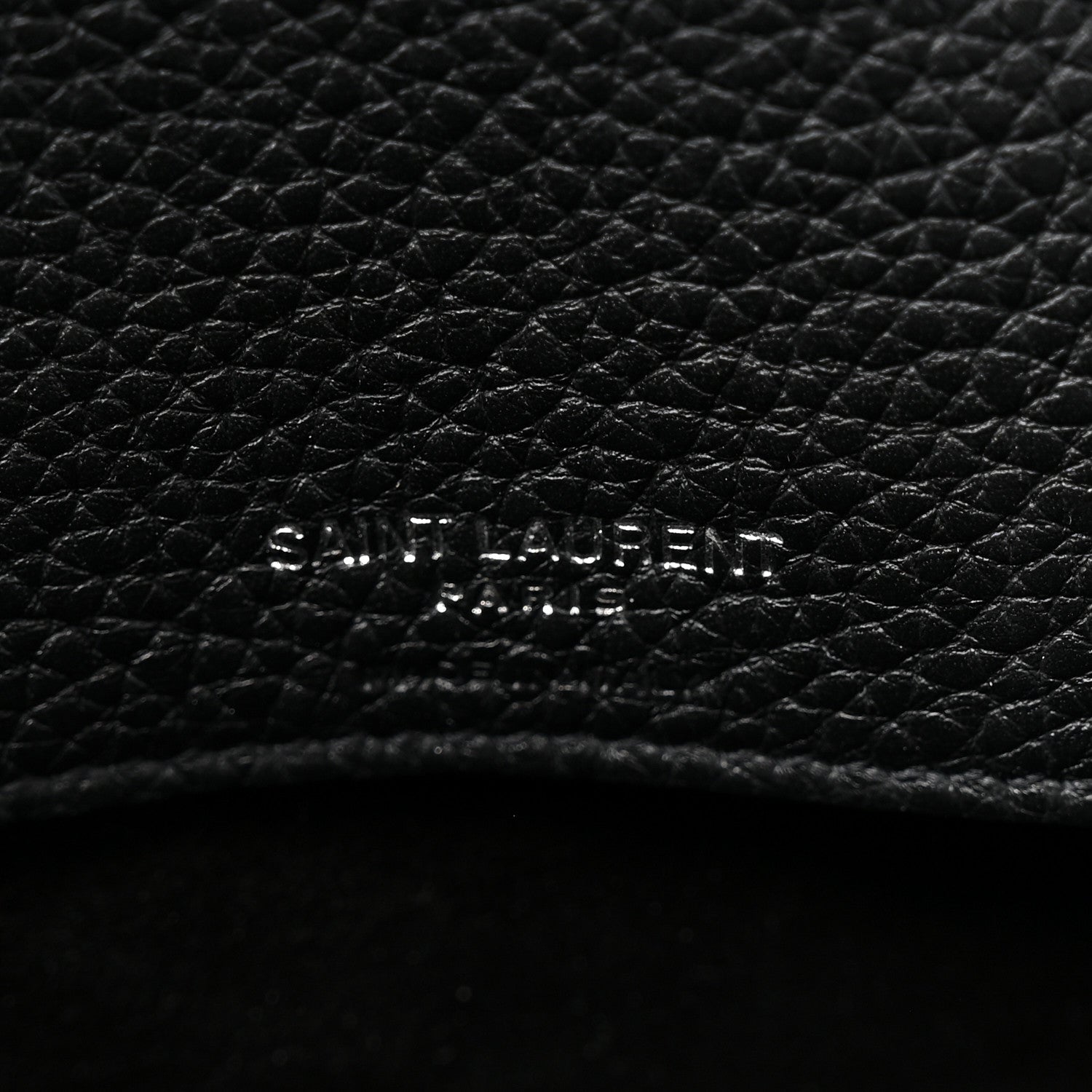 Saint Laurent Grained Calfskin Small Supple Sac De Jour Black 6 of 12