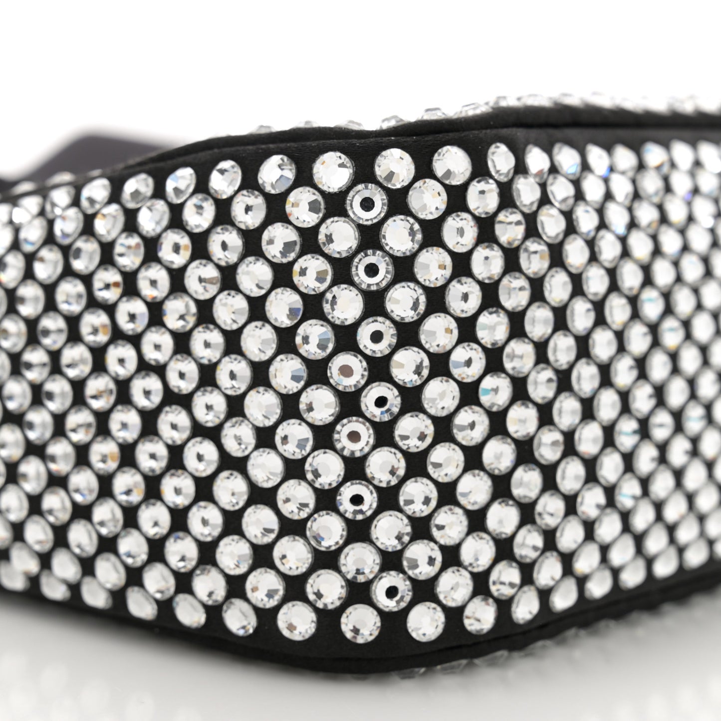 Satin Crystal Re-Edition 2005 Shoulder Bag Cristal