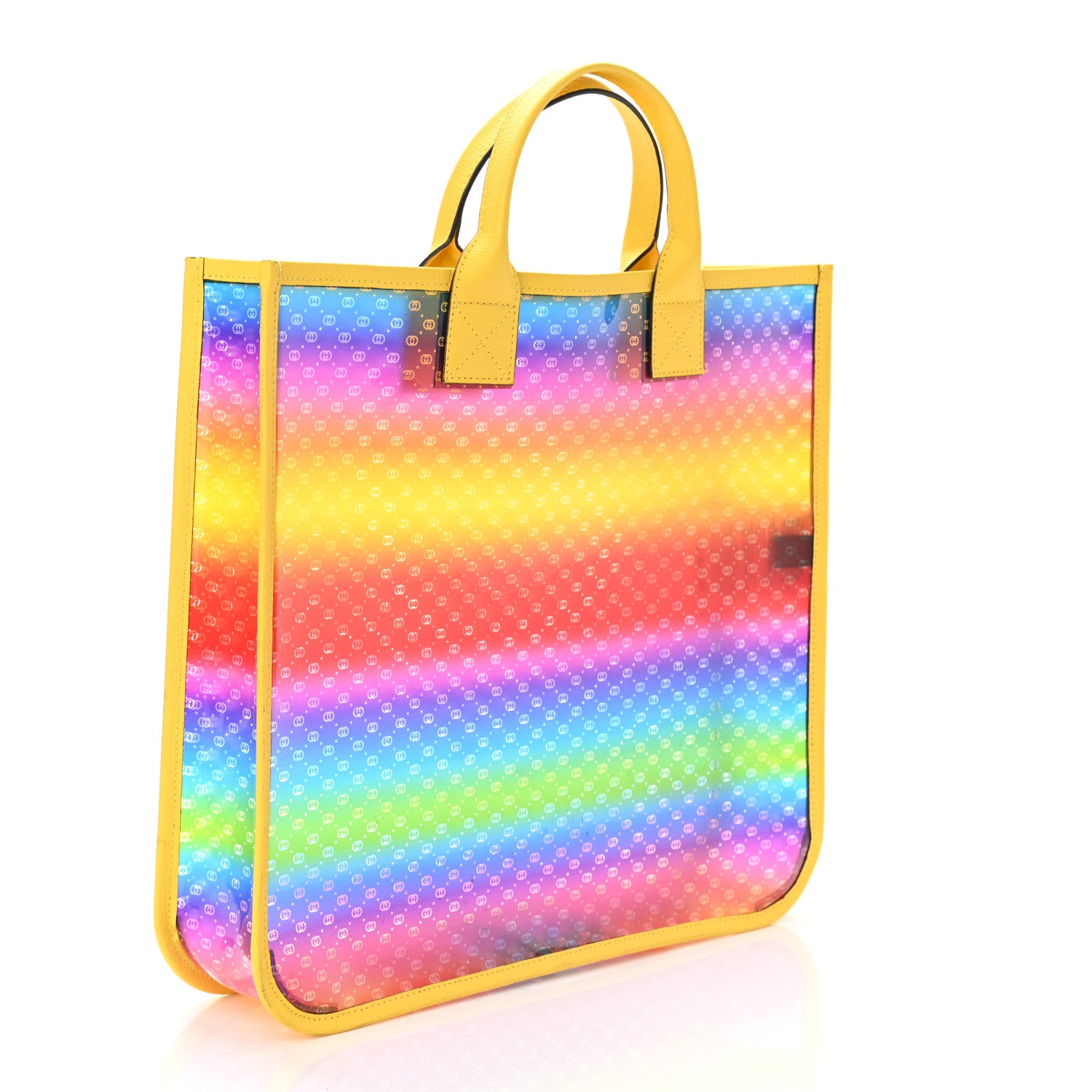 Gucci Textured Vinyl Kids GG Tote Multicolor 3 of 11